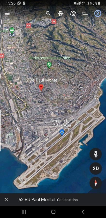 Appartements Renove 2023 Proche Aeroport 5Min, Gare Sncf 2 Min, Tramway Au Pied De L'Immeuble , Parking Possible, Renovated Apartments 2023 Near The Airport 5 Min, Train Station 2 Min, Tram Next To The Building 1 Min, Parking Possible Ница Екстериор снимка